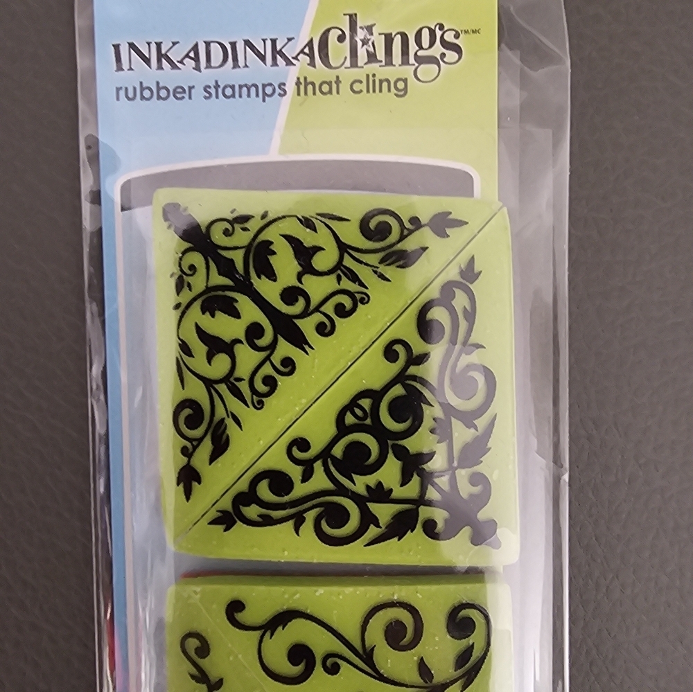 Inkadinkado Clings Rubber Stamps 3 Pack - Picture 11 of 12
